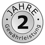 2 Jahre Gewährleistung